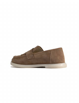 Картинка Мокасини бежеві